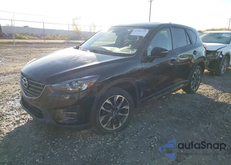 2016 Mazda Cx-5 Grand Touring z USA, uszkodzony, nr VIN JM3KE4DY2G0722296